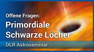 Offene Fragen zu Primordialen Schwarzen Löchern • DLR 2022 Vortrag | Hans-Joachim Blome