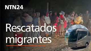 Rescatan a un grupo de migrantes que fue secuestrado en México