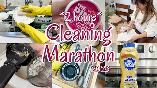 EXTREME CLEAN WITH ME MARATHON | DECLUTTER AND ORGANIZING | 2 HOURS OF CLEANING MARATHON 2023