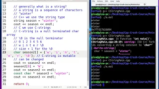 An Overview of Working with C-strings in C++