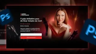 Design de Landing Pages para Lançamentos no Photoshop | O Novo Designer