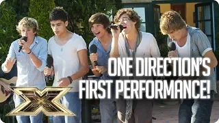 10 years ago! ONE DIRECTION'S FIRST PERFORMANCE TOGETHER! | The X Factor UK