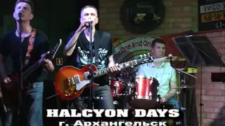 HALCYON DAYS концерт в клубе "Колесо" г. Архангельск 05.06.2015