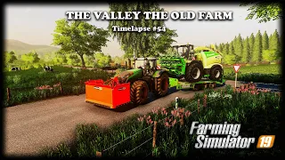 New forage harvester, making over 500.000l corn silage | The Valley The Old Farm |FS19 Timelapse #54