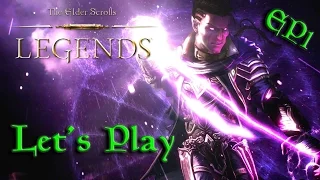 LETS PLAY - ELDER SCROLLS LEGENDS - BETA EP1