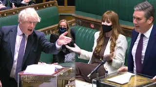 Boris’ hilarious dig at Starmer being too afraid to sack Angela Rayner