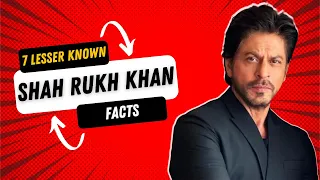 Unveiling the Enigma: 7 Lesser-Known Facts About Shah Rukh Khan