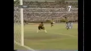 Goles - Emelec 2 Barcelona 2 - Campeonato Nacional 1991