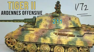 1/72 WW2 German King Tiger Tank Painting Guide | Scale Model | Dragon Models