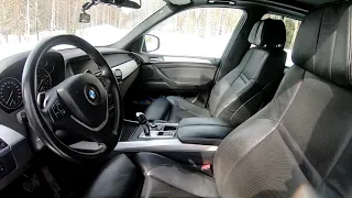 BMW X5 E70 (Е71) - замена штатных спортивных сидений на комфортные от Х5М. Теперь как должно быть!)