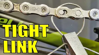 How To Open A Tight Chain Quick Link, Without Special Opener Tool. 4 Tricks.