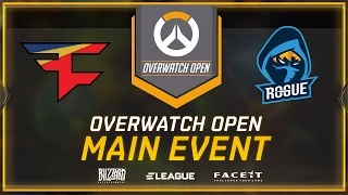 FAZE vs ROGUE - UB - Playoffs (Overwatch Open Europe Group Stage)