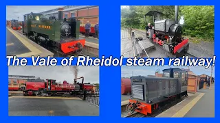 A day out on The Vale of Rheidol Railway in Aberystwyth - TrainspotterJames