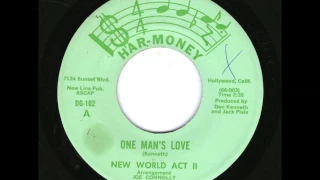 PUREPOP: New World Act II -  One Man's Love  - Heavy Freak (US 1968)