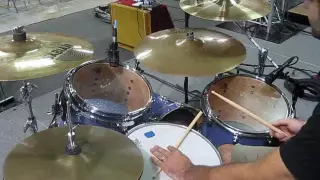 Mambo Drum Lesson on my custom drum set