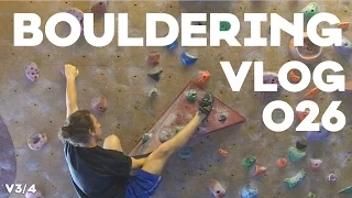 Bouldering Progress Vlog 026 - Even Starting Can Be Hard!