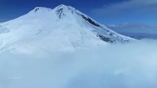 Epic Caucasus Mountains, Elbrus region seasons aerial   Кавказские горы, Эльбрус с квадрокоптера onl