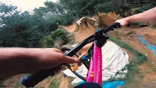 RIDING MY LOCAL DIRT JUMPS AND MTB DH GAPS!!