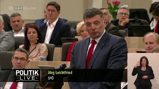 Erklärung zur Geschäftsordnung von Jörg Leichtfried (SPÖ) Bekämpfung des Rechtsextremismus