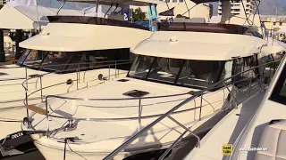 2021 Beneteau Swift Trawler 41 Walkaround Tour - 2020 Fort Lauderdale Boat Show