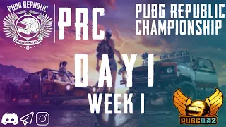 PUBG REPUBLIC CHAMPIONSHIP - Day 1 - Uzbekistan