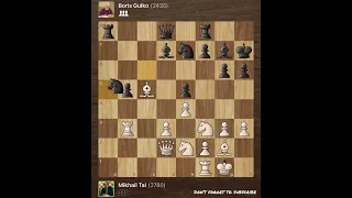 Mikhail Tal vs Boris Gulko • URS Championship - Leningrad, 1974