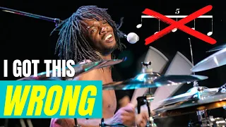 I Learned This Thomas Pridgen Fill WRONG - Can You Tell How?