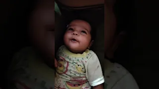 45 Days old kid Talking to His Mother 😂🍼😱🥳/ @funnyvideos @TikTok @Shorts