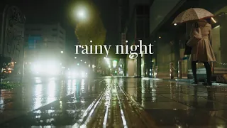 Cinematic Japan Vlog Rainy night [Sony A7siii 24mm]