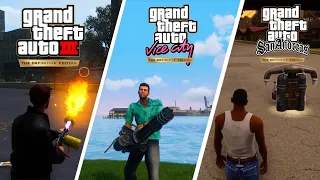 GTA Trilogy Definitive Edition All Cheat Codes