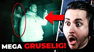 WAS ZUM..?! 😰 Top 5 gruselige GEISTERVIDEOS! | REACTION