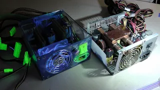 watercooled + UV acrylic PSU - RETRO Hardware