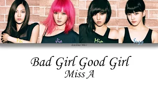 Miss A - Bad Girl Good Girl Lyrics (Han,Rom,Eng)