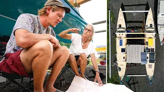 What Will The DESIGNER OF MY BOAT Think About my Work!? | Wildling Sailing