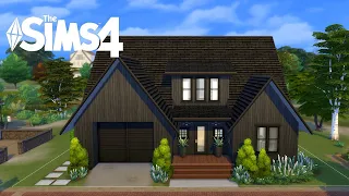 Moody Suburban Family Home | No CC | Sims 4 Speedbuild