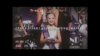 I had a dream got everything I wanted ……#aldc  #dancemoms  #foryou  #maddieziegler  #abbyleemiller