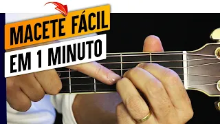 MACETE MUITO FÁCIL no VIOLÃO no Em...  no Am  ... no Bm  [Aprenda em UM MINUTO!]