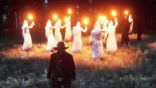 Red Dead Redemption 2 - KKK Easter Egg (Ku Klux Klan)