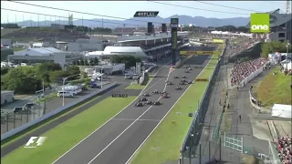 F1 2013 Japan Van Der Garde Crashes Into Bianchi