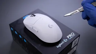 Logitech G Pro X Superlight Wireless Gaming Mouse Unboxing - ASMR