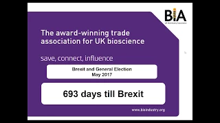 BIA Brexit and General Election Briefing Webinar -  May