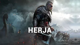 HERJA - Aggressive Viking Battle Music | Dark Viking Drum Music | Epic Nordic and Cinematic Music