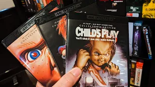 Scream Factory Child's Play 4k Unboxing Reaction.