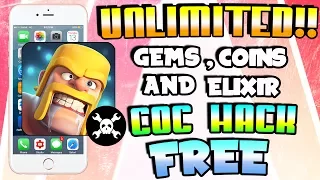 Unlimited Gems,Gold And Elixir..New Ultimate Clash OF Clans Hacks 2017 (No Jailbreak)(No Computer)!!