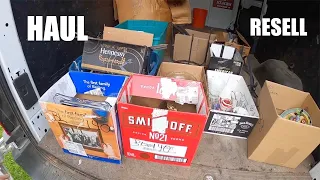 Auction Haul Buying Box Lots for Resale - Flea Market - eBay - Antiques
