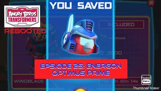 Angry Birds Transformers Rebooted episode 25: Energon Optimus Prime