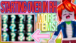 I START OVER IN ROYALE HIGH AND GET LOTS OF ACCESSORIES! ROBLOX Royale High Speedrun Challenge