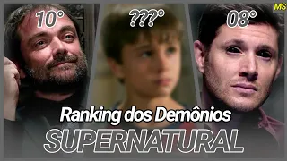 TOP 10 DEMÔNIOS MAIS PODEROSOS DE SUPERNATURAL!!