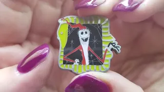 Nightmare Before Christmas Hot Topic Blind Box Pin Unboxing Full Case