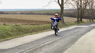 wheelie fail Yamaha wr 450